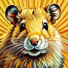Hamster doré