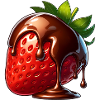 Strawberry Chocolate Melt Candy Dessert