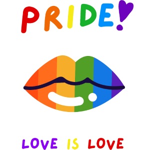 Pride rainbow Love is Love Collection