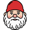 Nain avec bonnet rouge