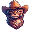 Cowboy-Katze