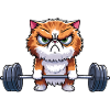 Deadlift Katze Bodybuilding