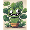 Monastera Blumentopf Buddy