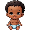 Cute & Happy Cartoon Baby