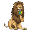 Lion Lollipop
