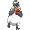 Pingouin frites