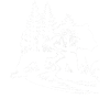 Silhouette d’ours Art forestier
