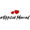 Married Wedding Heart