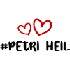 Petri Heil Heart Fishing