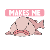 Cute Blob Fish Ugly Fish