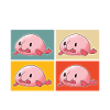 Cute Blob Fish Ugly Fish