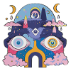 Psychedelic robot