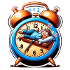 Alarm clock and sleep