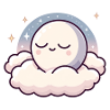 sleeping moon