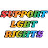 Support LGBT Rights Rainbow