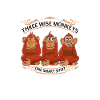 Wise Comic Monkeys