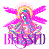 Mother Mary Neon Mary