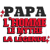 Papa homme mythe légende.