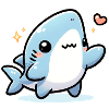 Cute shark