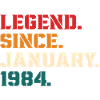 Legend Since January 1984