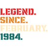 Legend Since February 1984