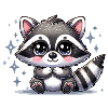 Cute raccoon