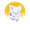 Husky de Sibérie hurlant