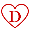 Red Heart Letter