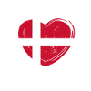 Danois Cœur Danemark