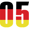 Maillot 5 numéros Allemagne