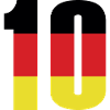 Maillot 10 numéros Allemagne