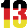 Maillot 13 numéros Allemagne