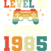 Niveau 40 jubilæum gamer 40 år