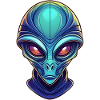 Außerirdischer Science Fiction Alien