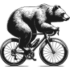 Cycling Bear