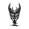 Dragon Masks Silhouette