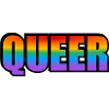 Queer LGBTQ Pride Rainbow
