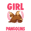 Pangolin Girl Pangolin