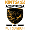 Japanese Kintsukuroi Gold Repair Design