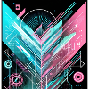 Futuristic Geometric T-Shirt