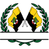 Flags saxony anhalt laurel wreath banner