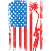 Welding USA Flag