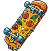 Pizza Skateboard