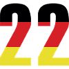 22 Number Germany Jersey