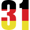 Maillot 31 Numéro Allemagne