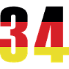 34 Number Germany Jersey