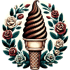 Glace au chocolat