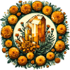 Citrine Marigolds