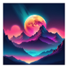 mystischer Mond
