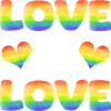 Liebe ist Liebe Regenbogen